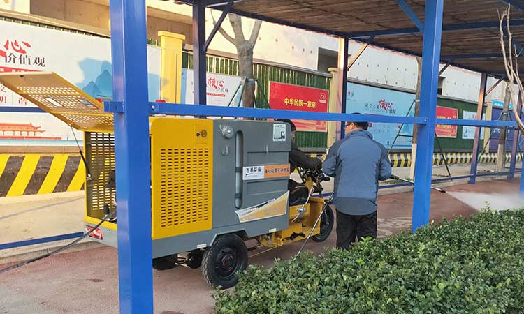 電動(dòng)高壓清洗車