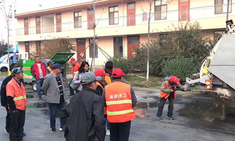 小區(qū)物業(yè)高溫高壓清洗車(chē)