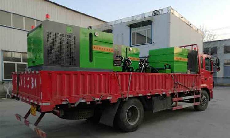 春節(jié)期間城市“大掃除”高溫高壓沖洗車來(lái)幫忙