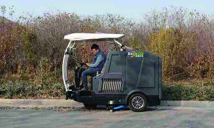 BY-T5樹葉收集車人行道、背街小巷落葉收集shen器