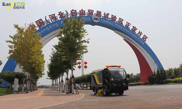 純電動(dòng)道路洗掃車(chē)