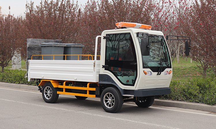 電動八桶垃圾清運(yùn)車