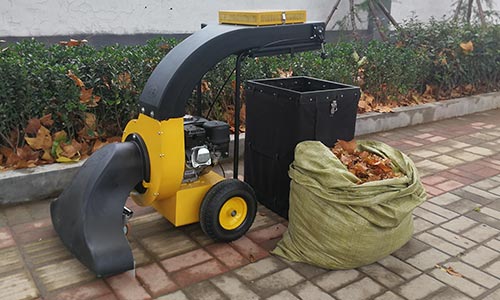 校園落葉問題怎么辦，手推式吸葉機來排憂解難