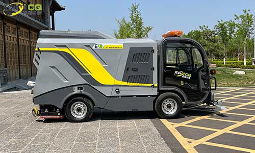 ?純電動深度清潔車，還原路面本色效果保持時間長