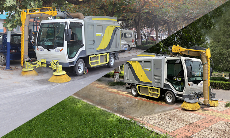 純電動(dòng)樹葉收集車