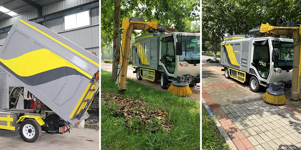 電動(dòng)樹(shù)葉收集車