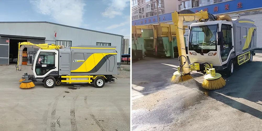 電動(dòng)樹葉收集車