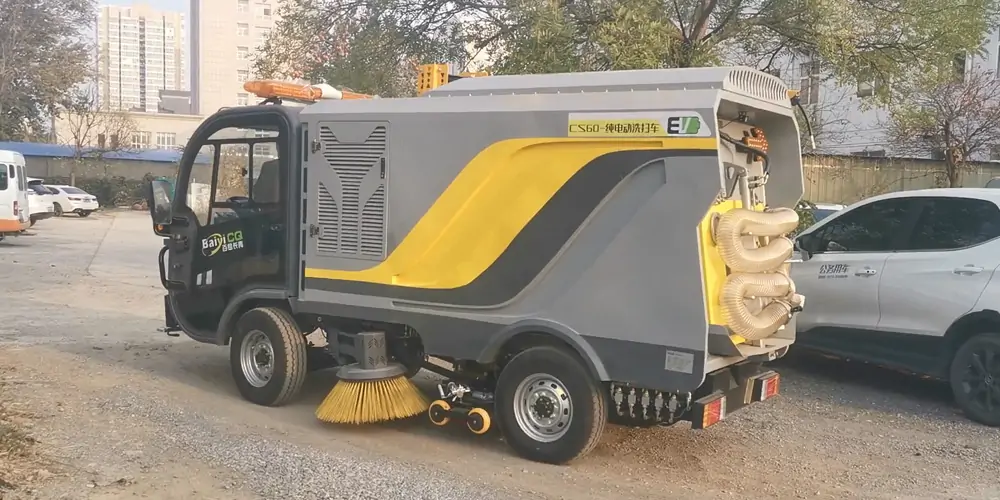 純電動洗掃車，小型電動洗掃車，洗掃車，馬路洗掃車，電動洗掃車小型