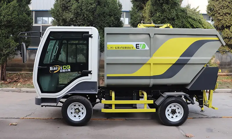 物業(yè)小區(qū)垃圾該如何處理？怎樣的垃圾清運車才適合物業(yè)小區(qū)使用？
