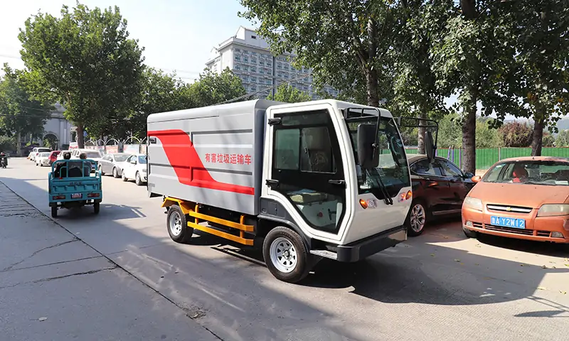 四分類八桶垃圾車有何妙用？解決市政、物業(yè)小區(qū)垃圾分類轉(zhuǎn)運難題真的有效嗎？