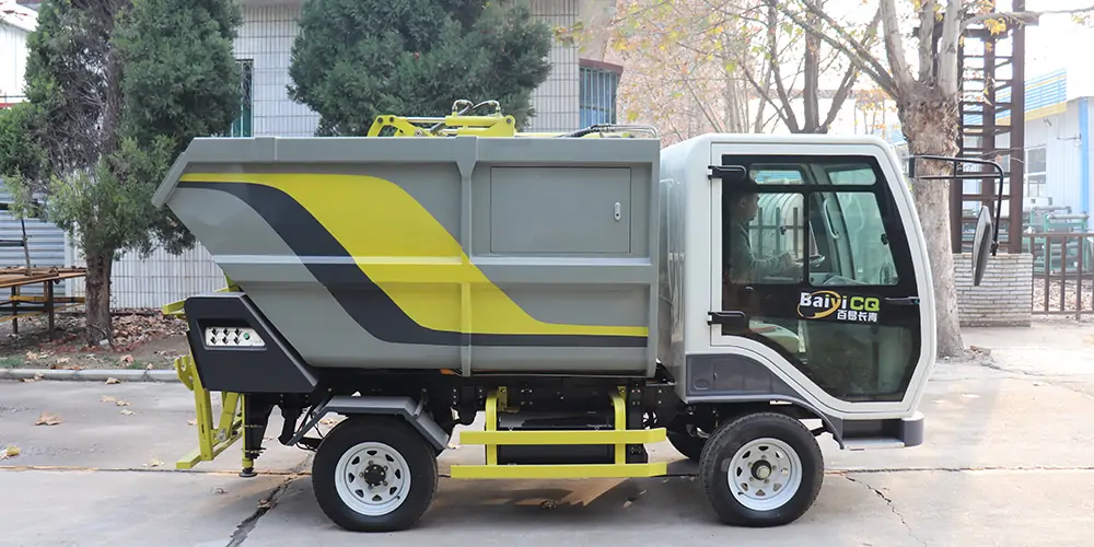 垃圾車(chē)_后裝式垃圾車(chē)_掛桶垃圾車(chē)_，小型垃圾車(chē)