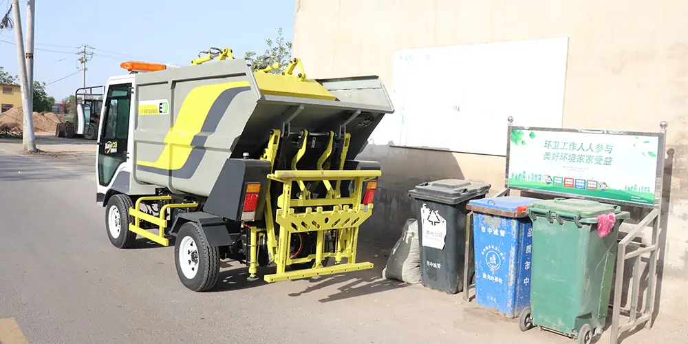 垃圾車(chē)_后裝式垃圾車(chē)_掛桶垃圾車(chē)_，小型垃圾車(chē)