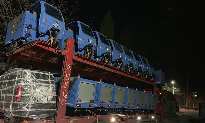 小型高壓清洗車發(fā)貨實拍！助力北京環(huán)衛(wèi)，共建美好生活環(huán)境！