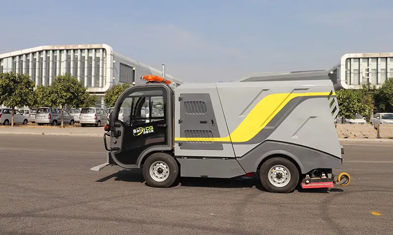純電動深度清潔車：革新環(huán)境清潔方式的未來之路，深度清潔，以克論凈！
