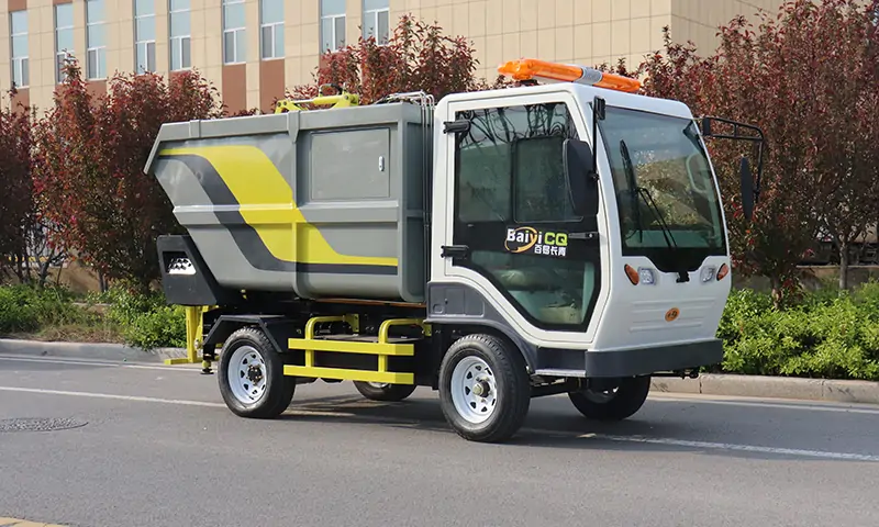 電動后裝式垃圾車：環(huán)保革命的嶄新明星，物業(yè)景區(qū)園林垃圾轉(zhuǎn)運好幫手