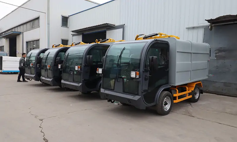 新能源四輪垃圾清運車：城市環(huán)境衛(wèi)生建設(shè)的得力助手