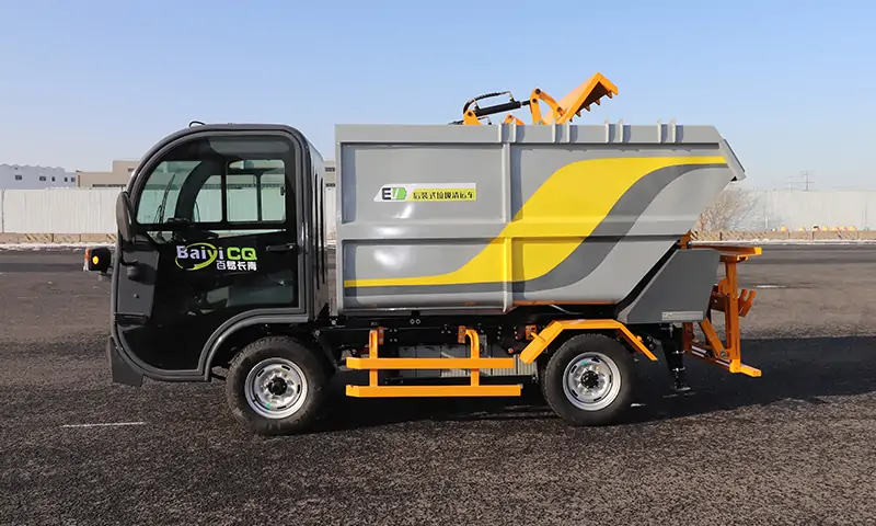 純電動后裝垃圾車發(fā)貨：助力城市環(huán)境建設(shè)的環(huán)保利器