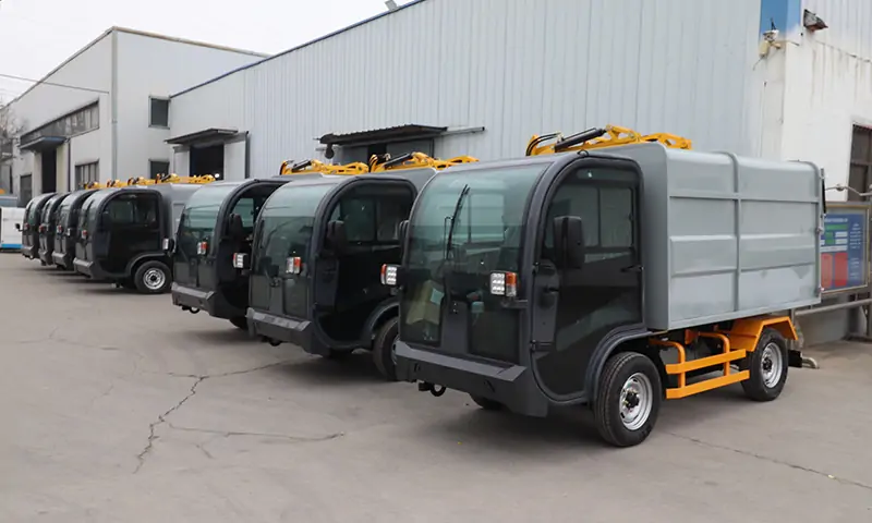 新能源四輪垃圾清運車：高效環(huán)保，助力城市環(huán)境衛(wèi)生建設(shè)