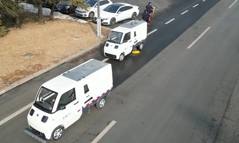 純電動高壓清洗車：高效多能，環(huán)衛(wèi)清潔新選擇