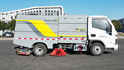 新能源洗掃車BY-CS4500車輛底盤(pán)