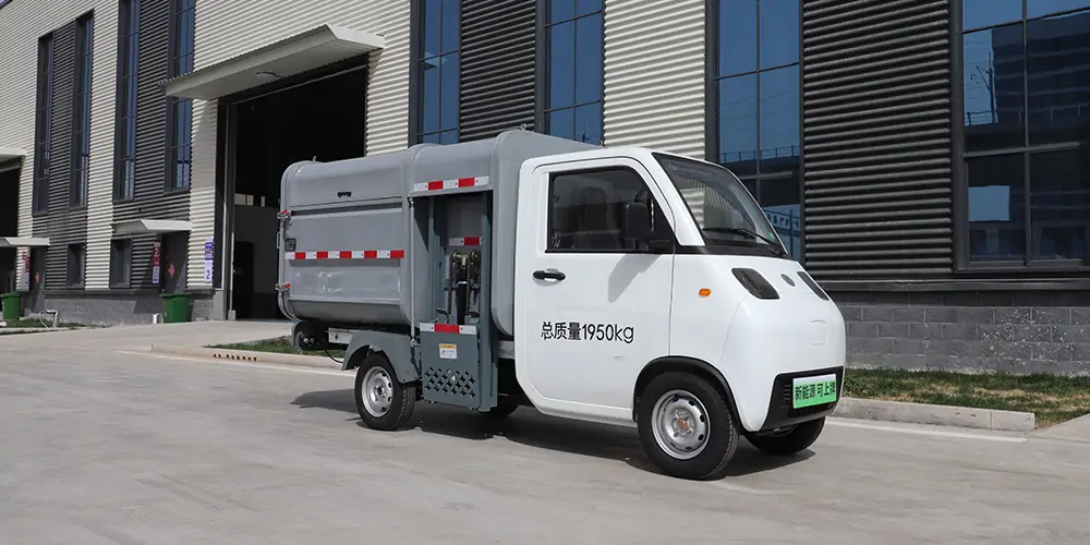 新能源側(cè)裝垃圾車，垃圾運(yùn)輸車，垃圾車，側(cè)裝式垃圾車