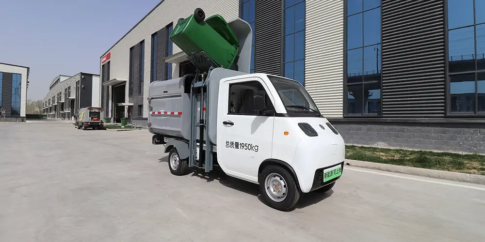 新能源側(cè)裝垃圾車，垃圾運(yùn)輸車，垃圾車，側(cè)裝式垃圾車