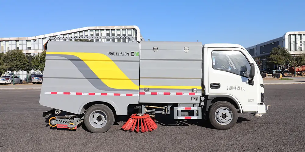 新能源洗掃車，洗掃車，小型洗掃車，純電動(dòng)洗掃車