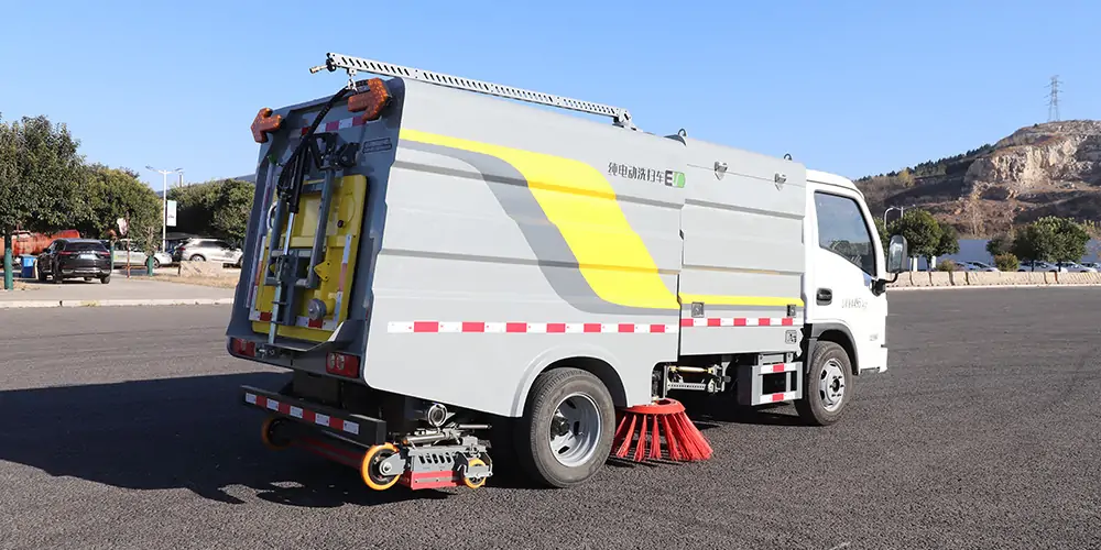 新能源洗掃車，洗掃車，小型洗掃車，純電動(dòng)洗掃車