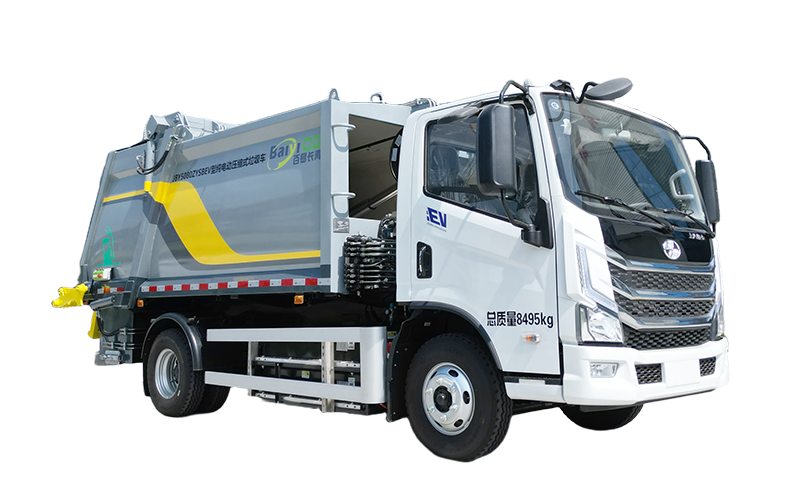 新能源壓縮式垃圾車(chē)BY-YS8000