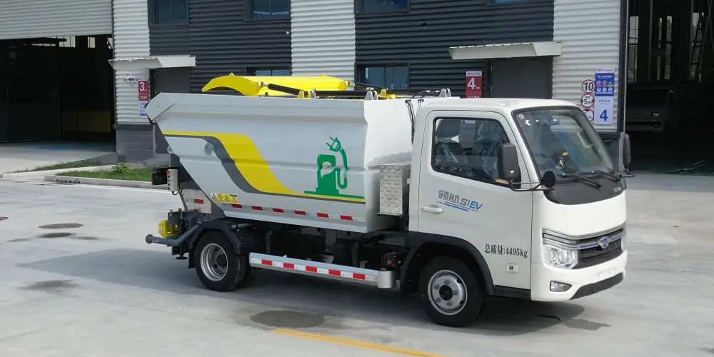 新能源后裝式垃圾車，純電動垃圾車，電動垃圾車，小型垃圾車